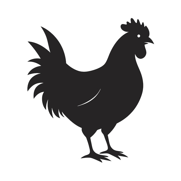 Vector chicken vector hen vector rooster vector art