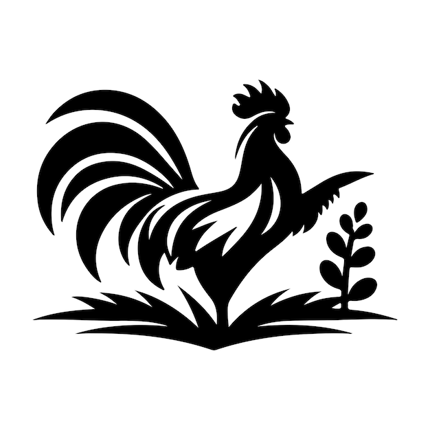 Vector chicken vector logo file