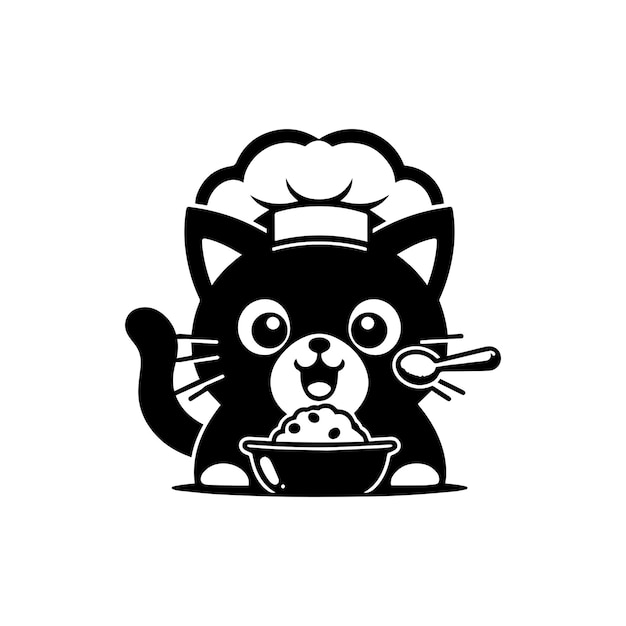 CHIEF CAT CARTOON LOGO