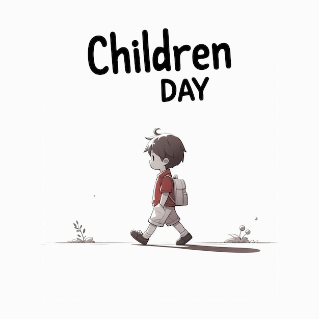 Vector childrens day illustration