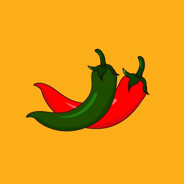 Chili illustration