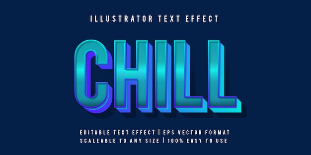 Chill Text Style Font Effect