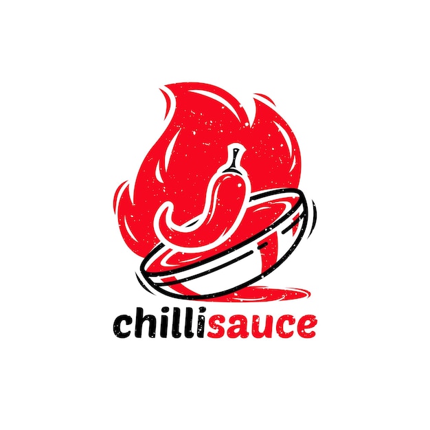 Chilli Sauce Logo Template