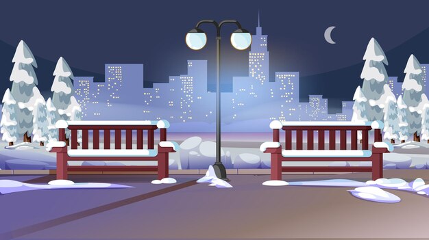 Vector chilly background with snow frosty fantasy embrace the magic with a snowy cartoon background