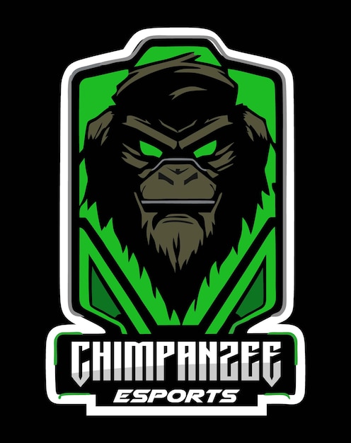 Chimpanzee gaming logo