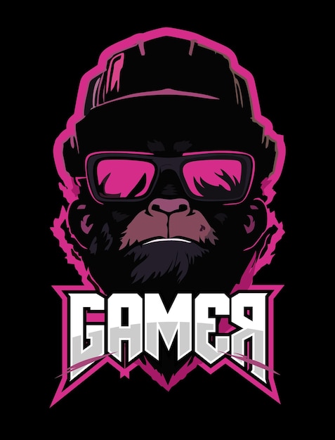 Chimpanzee gaming logo