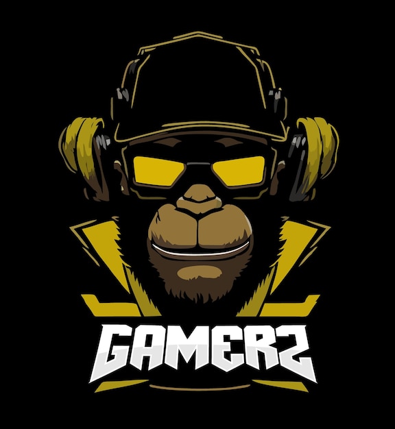 Chimpanzee gaming logo