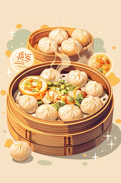 Chinese Dumplings and Various Fillings