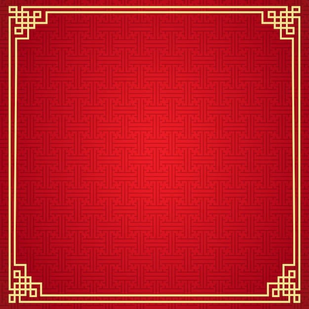 Chinese frame background.