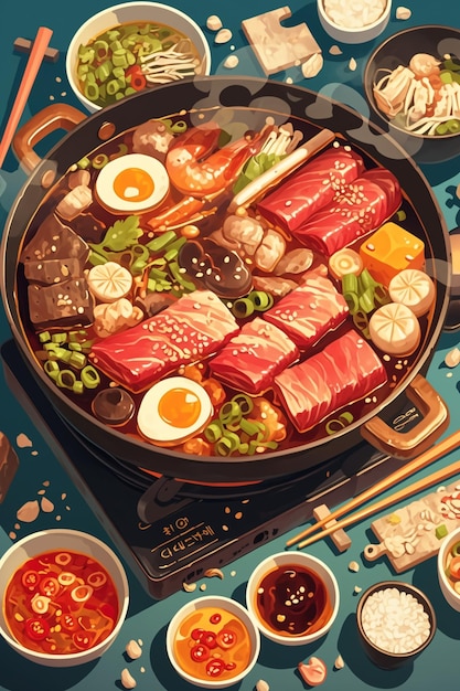 Chinese Hot Pot and Communal Cooking