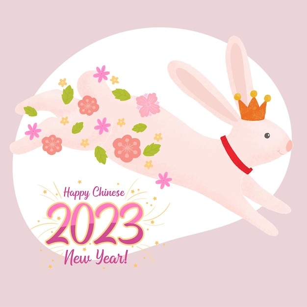 Chinese New Year 2023, the year of the rabbit.