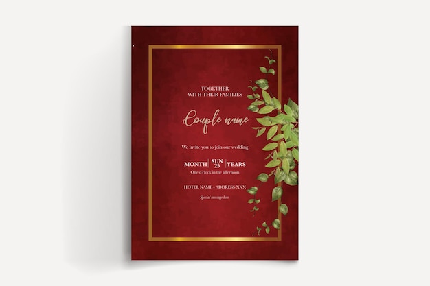 chinese wedding invitation templates