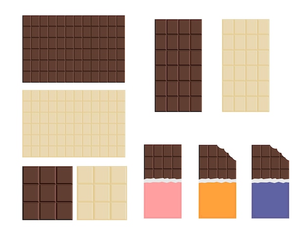 Chocolate bar set