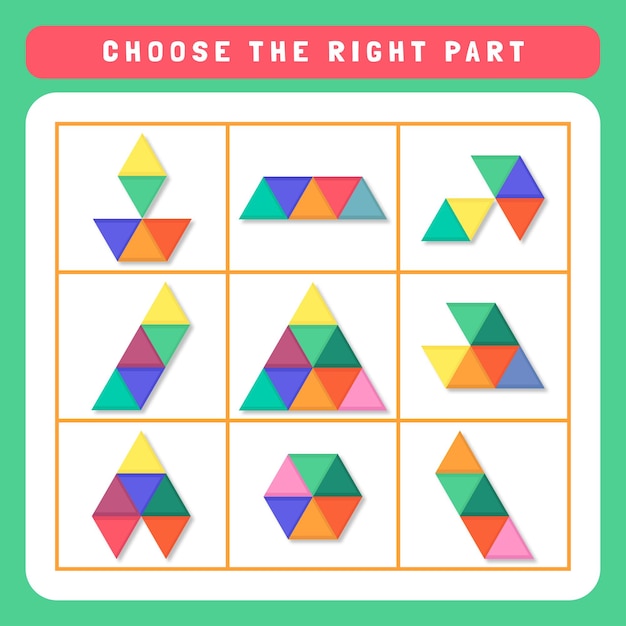 Choose The RIght Part Worksheet