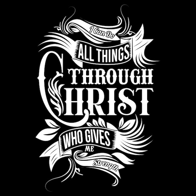 Christian t-shirt design