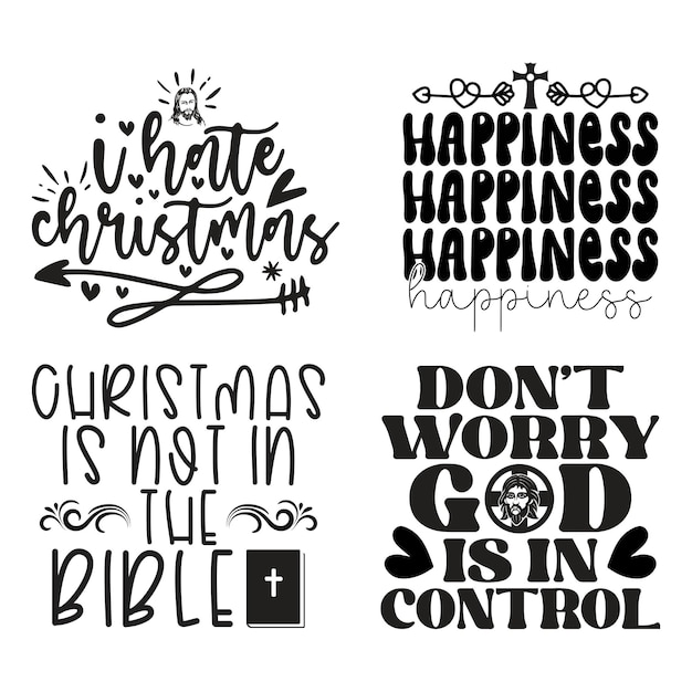 Vector christian tshirt and svg design bundle jesus svg quotes tshirt design bundle