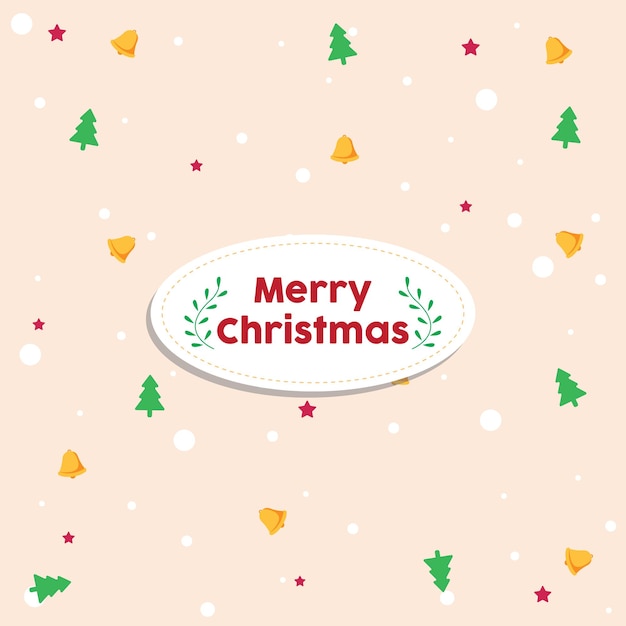 Christmas Background doodle pattern vector