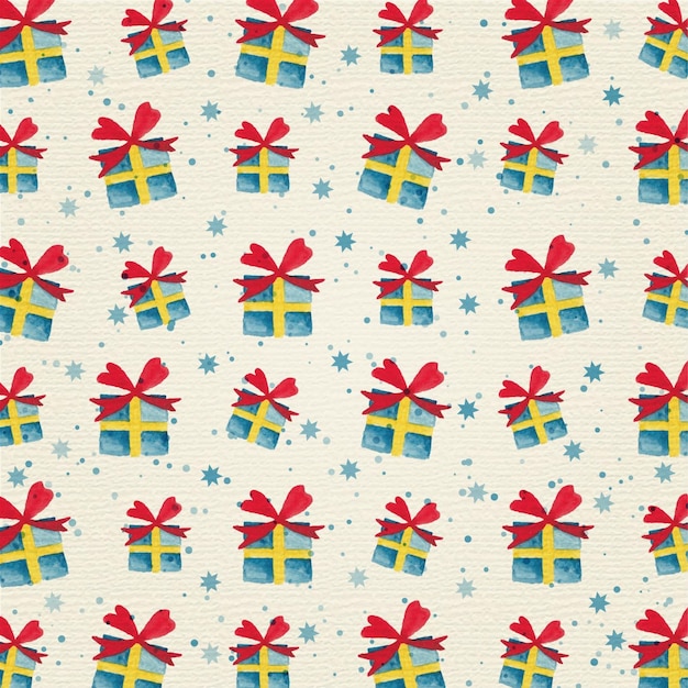 Christmas background with gifts