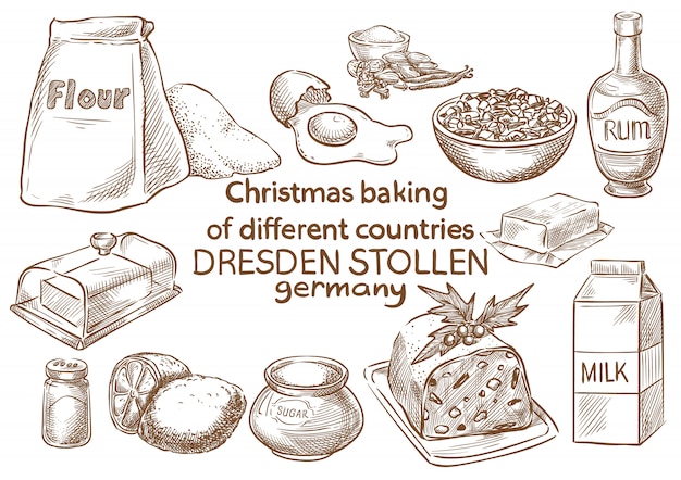 Christmas baking