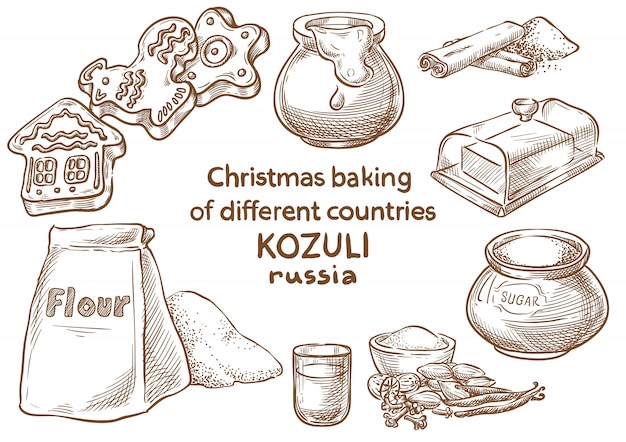 Christmas baking