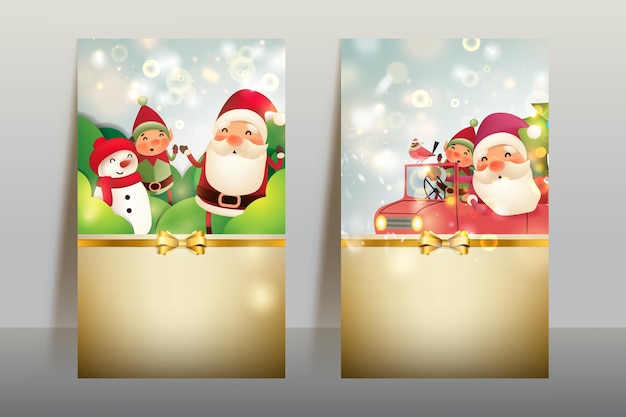 Christmas banner template background Christmas luxury ornaments