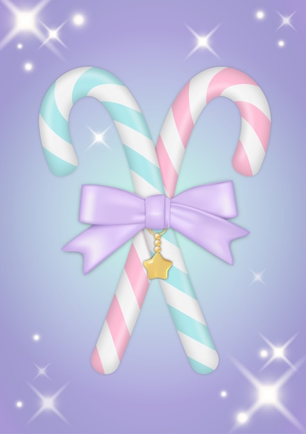 Christmas Candycane Clipart