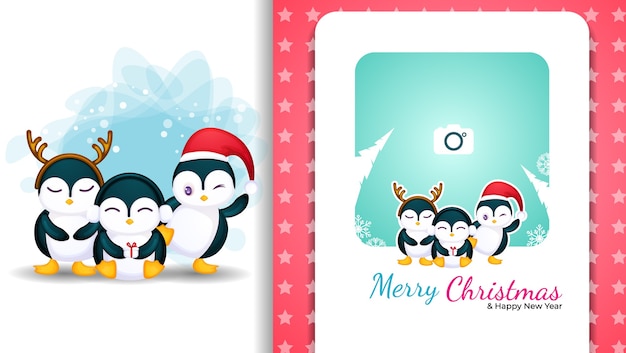 Christmas cartoon illustration