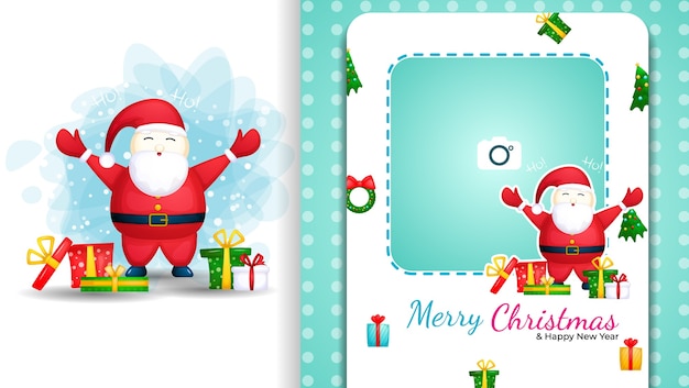 Christmas cartoon illustration