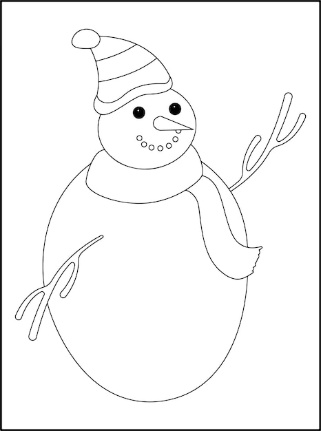 Christmas Coloring Pages Fot Kids