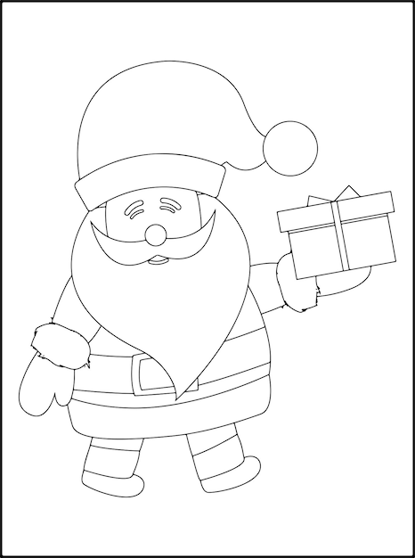 Christmas Coloring Pages For Kids