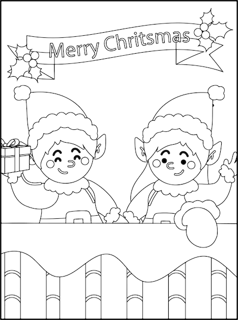 Christmas Coloring Pages For Kids