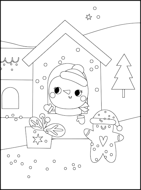 Christmas Coloring Pages For Kids