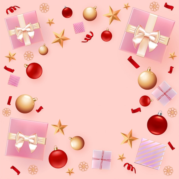 Christmas decoration background