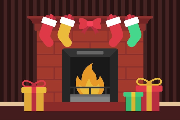 Christmas Fireplace