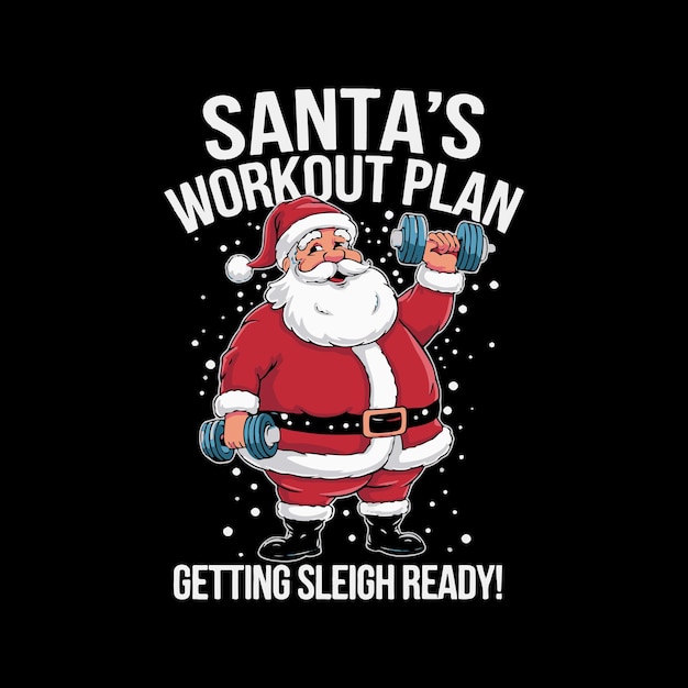 Vector christmas funny t shirt design