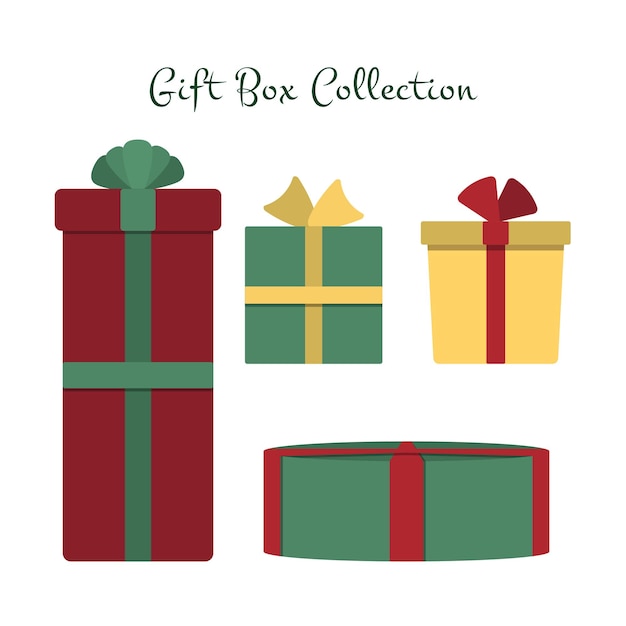 Christmas gift box collection