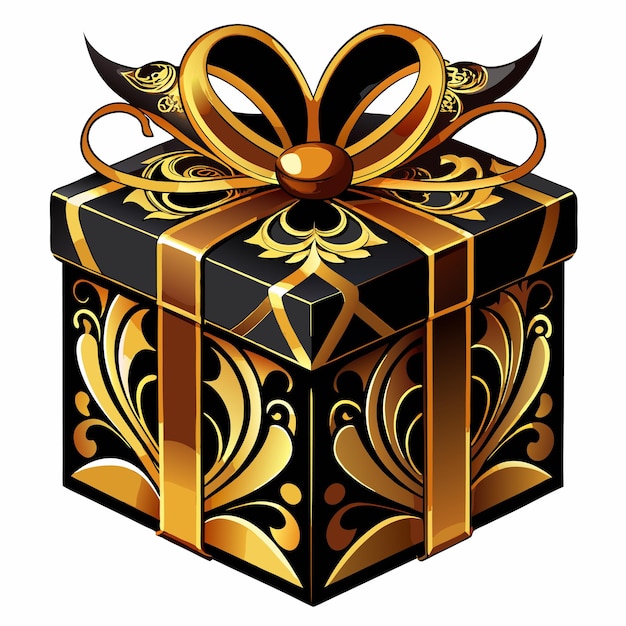 Vector christmas gift box vector art