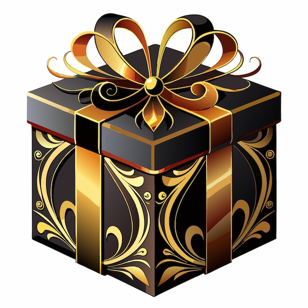 Vector christmas gift box vector