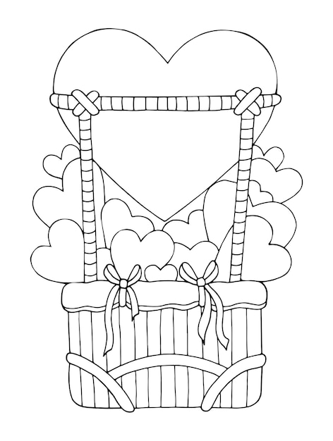 Christmas gingerbread house vector coloring page Sweet festive cookies with decorations Hand drawn line art winter illustration Happy holiday Coloring book for children and adults