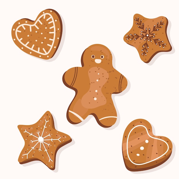 Christmas gingerbread set