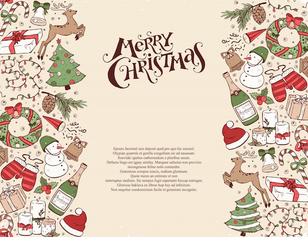 Christmas greeting card