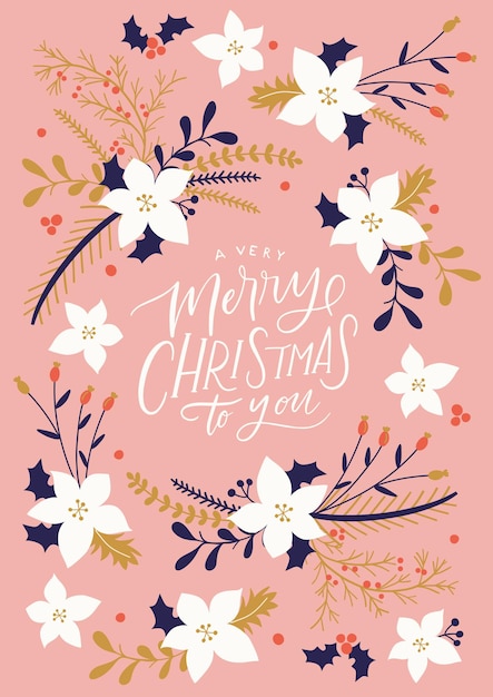 Christmas greeting card