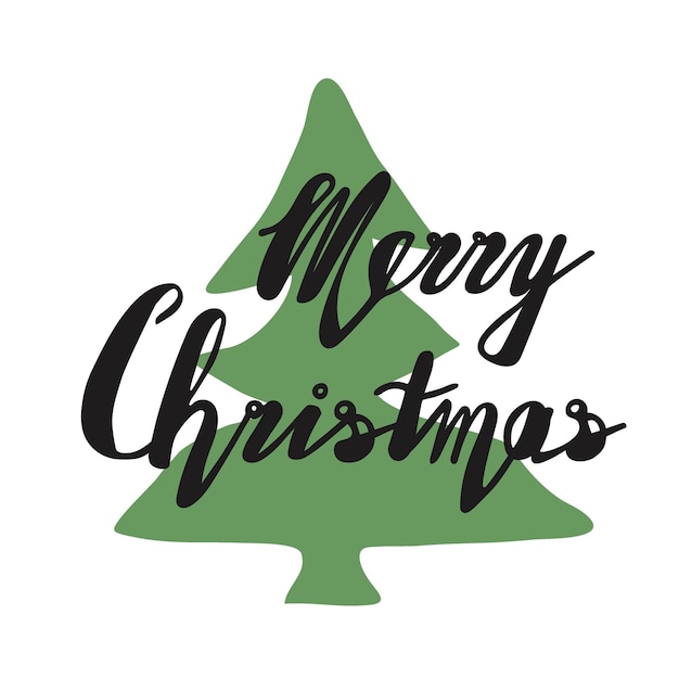 Christmas Hand Lettering Sign Holiday Vector Designs