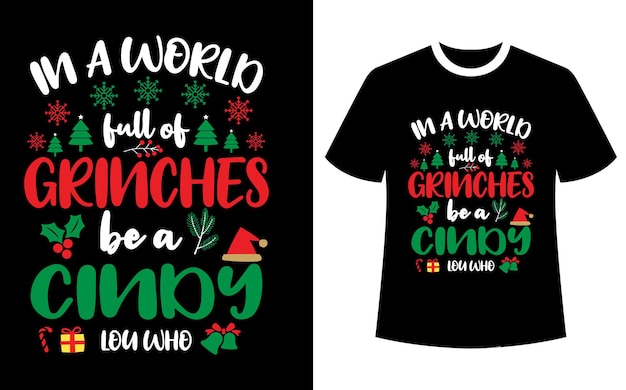 christmas and holiday new tshirt design