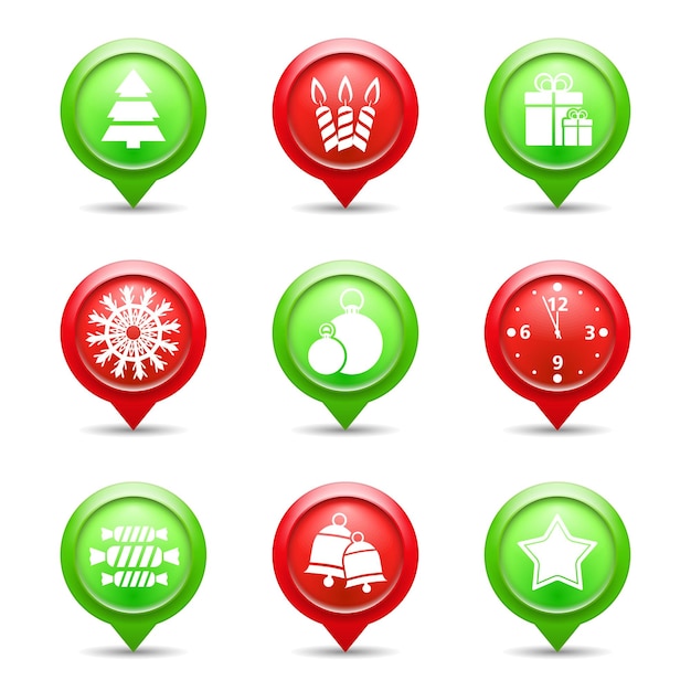 Christmas icons