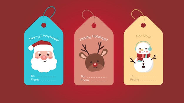 CHRISTMAS LABELS PACK