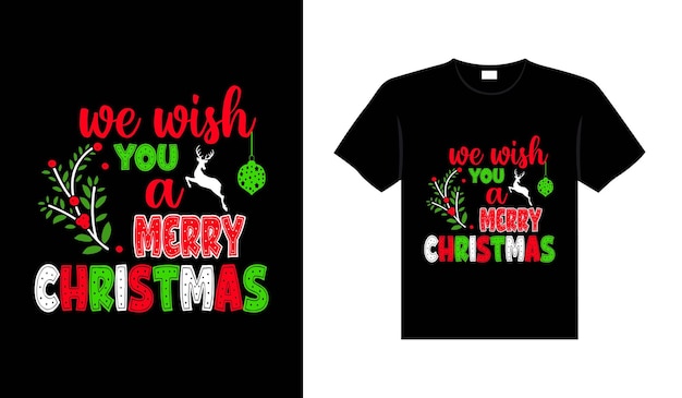 Christmas lettering typography apparel Vintages christmas tshirt design christmas merchandise design