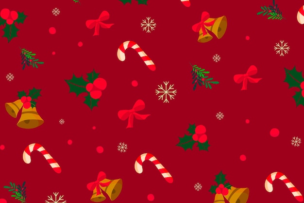 Christmas New Year background design