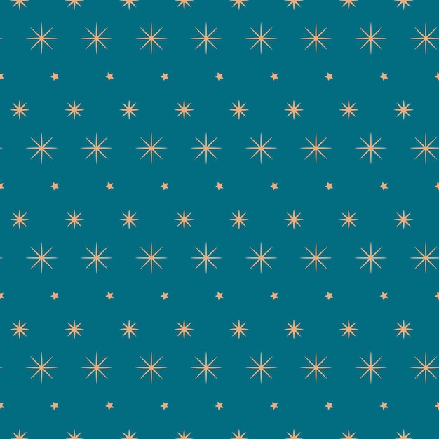 Christmas New Year seamless pattern with snowflakes