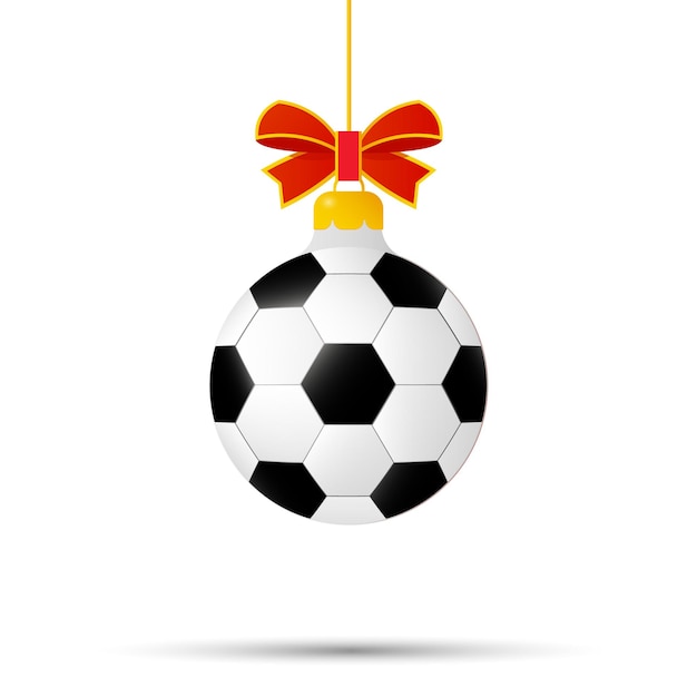 Christmas and New Year toy soccer ball